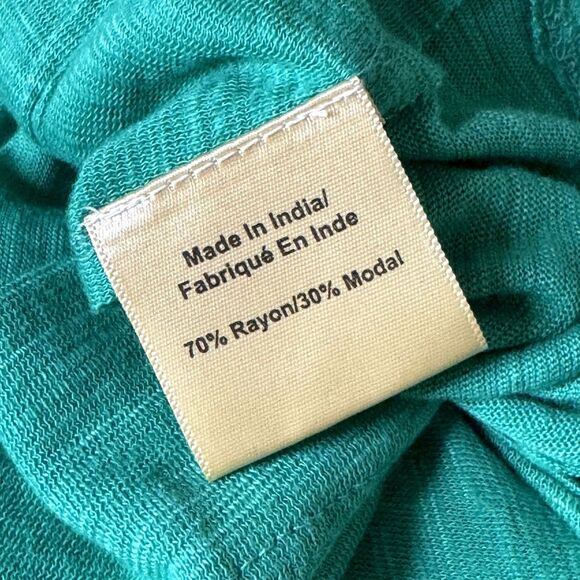 Porridge Anthropologie Dolman Knit Top Blouse Green XXS NWT bv - Picture 9 of 10